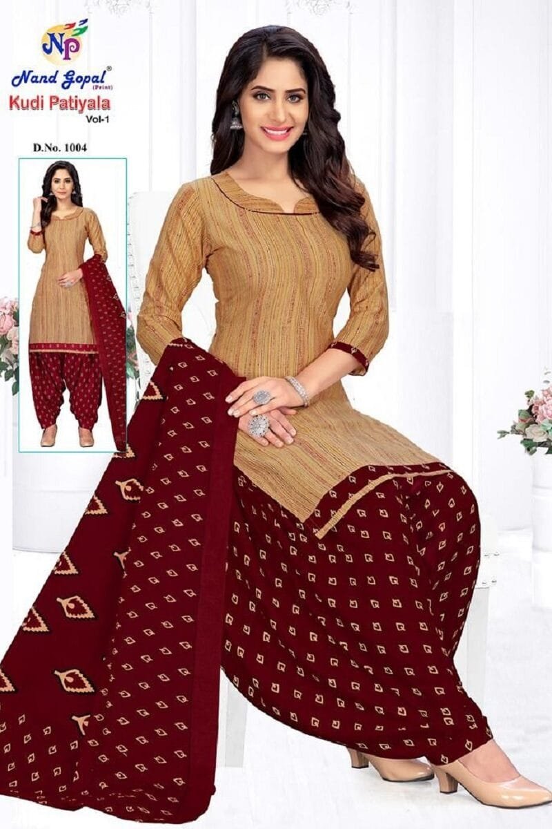 Kudi Patiyala Vol 1 Nand Gopal Wholesale Cotton Dress Material