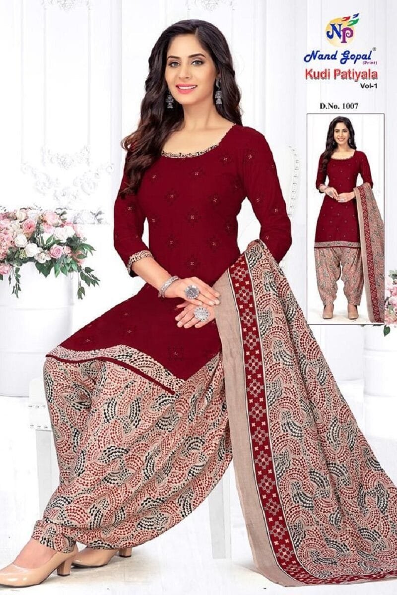 Kudi Patiyala Vol 1 Nand Gopal Wholesale Cotton Dress Material