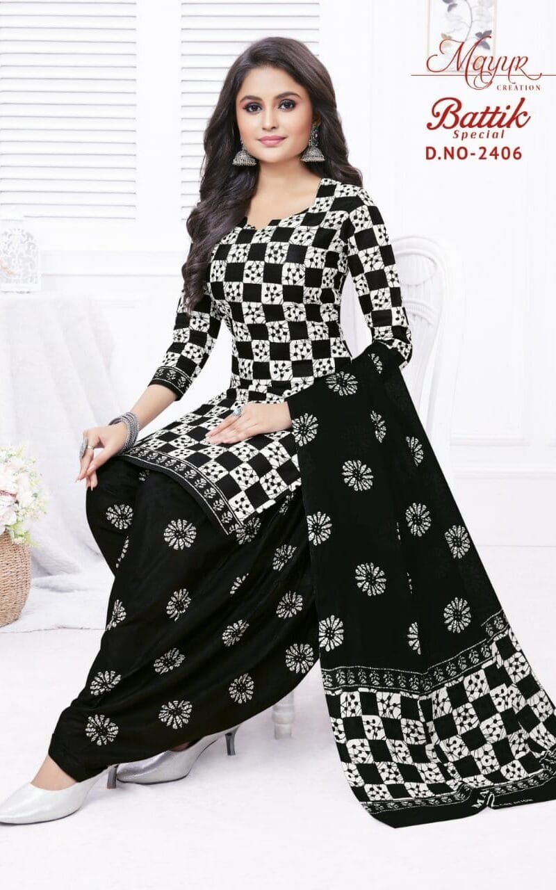 Mayur Battik Special Vol 24 Wholesale Cotton Dress Material
