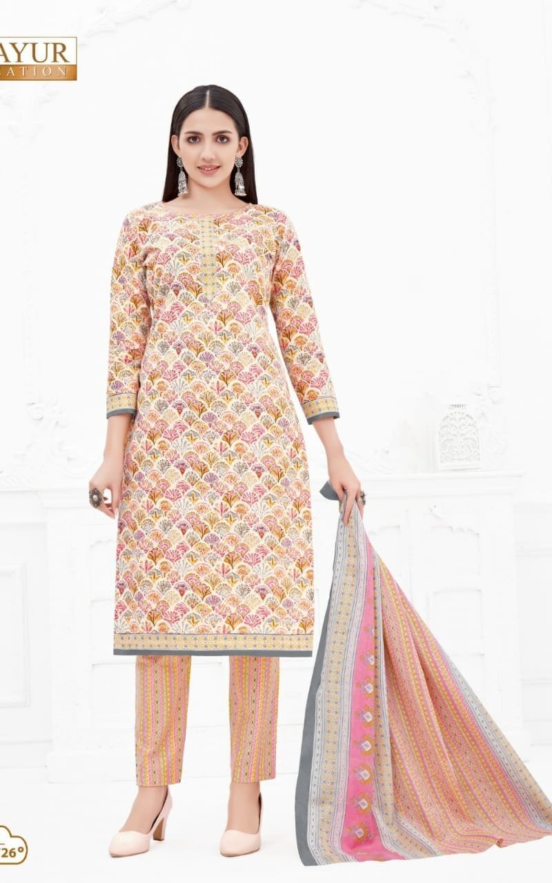 Mayur Khushi 67 Wholesale Cotton Dress Material