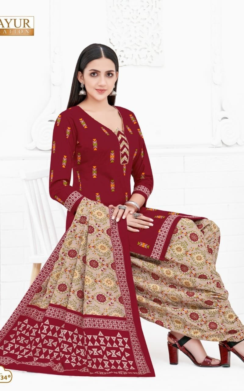 Mayur Khushi 67 Wholesale Cotton Dress Material