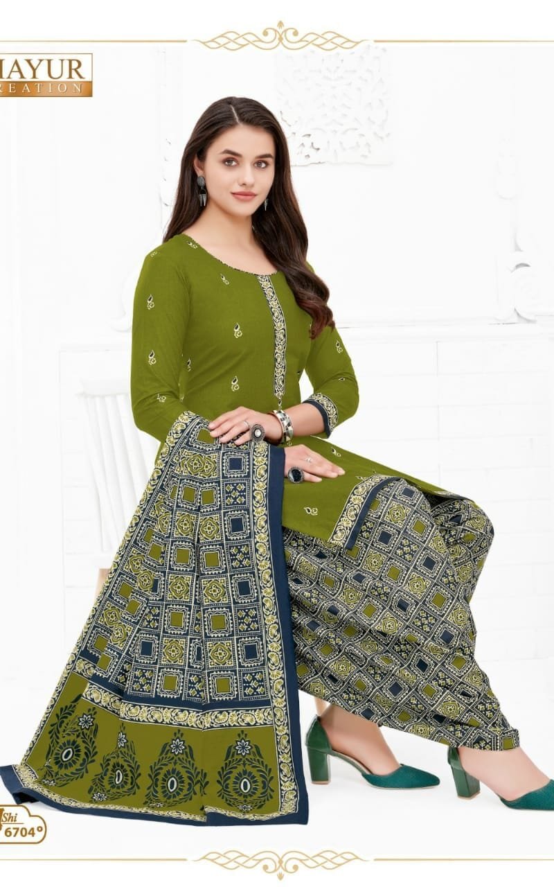 Mayur Khushi 67 Wholesale Cotton Dress Material