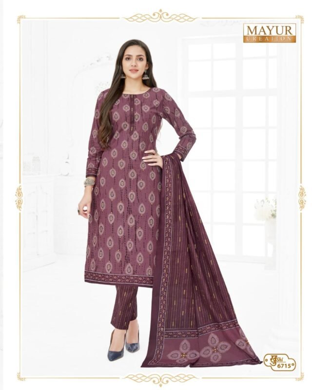 Mayur Khushi 67 Wholesale Cotton Dress Material