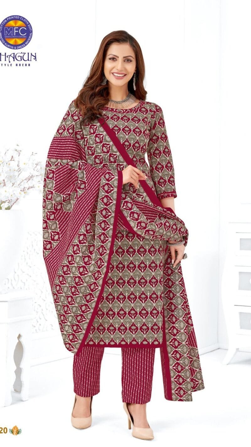 Mfc Shagun Vol 28 Wholesale Lawn Cotton Dress Material