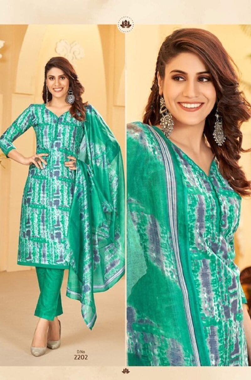 Sc 3 Star Vol 22 Wholesale Cotton Dress Material