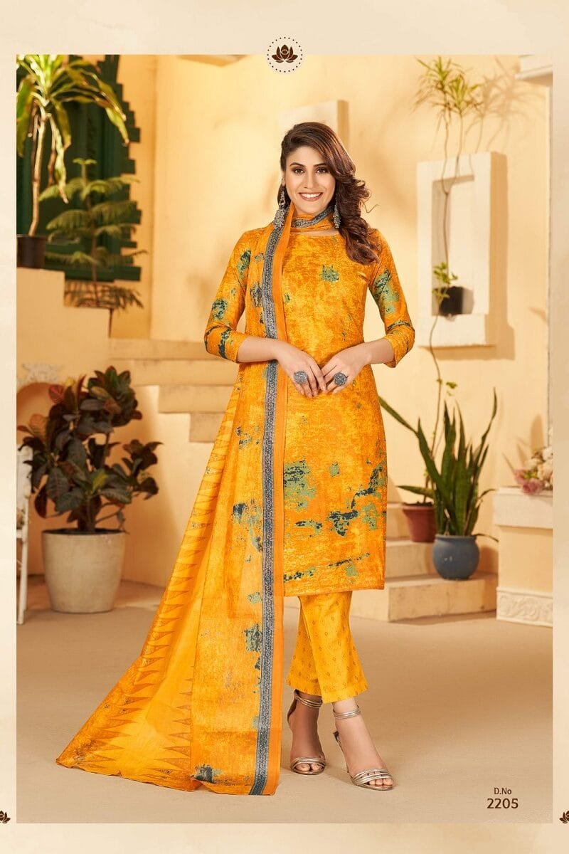 Sc 3 Star Vol 22 Wholesale Cotton Dress Material