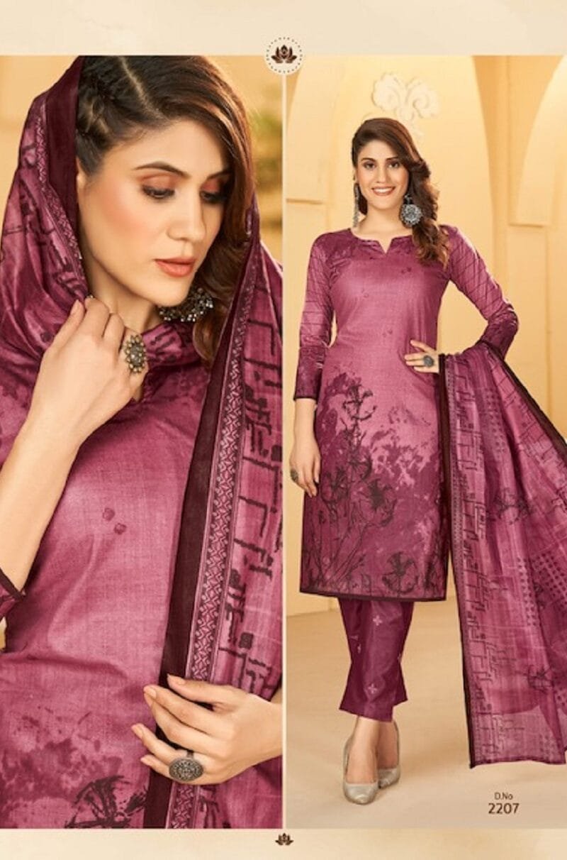Sc 3 Star Vol 22 Wholesale Cotton Dress Material