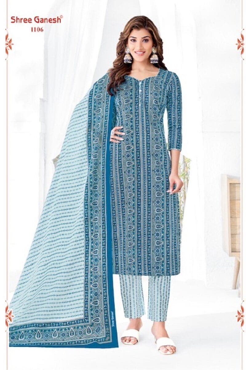 Shree Ganesh Vaani Vol1 Kurti Pant With Dupatta