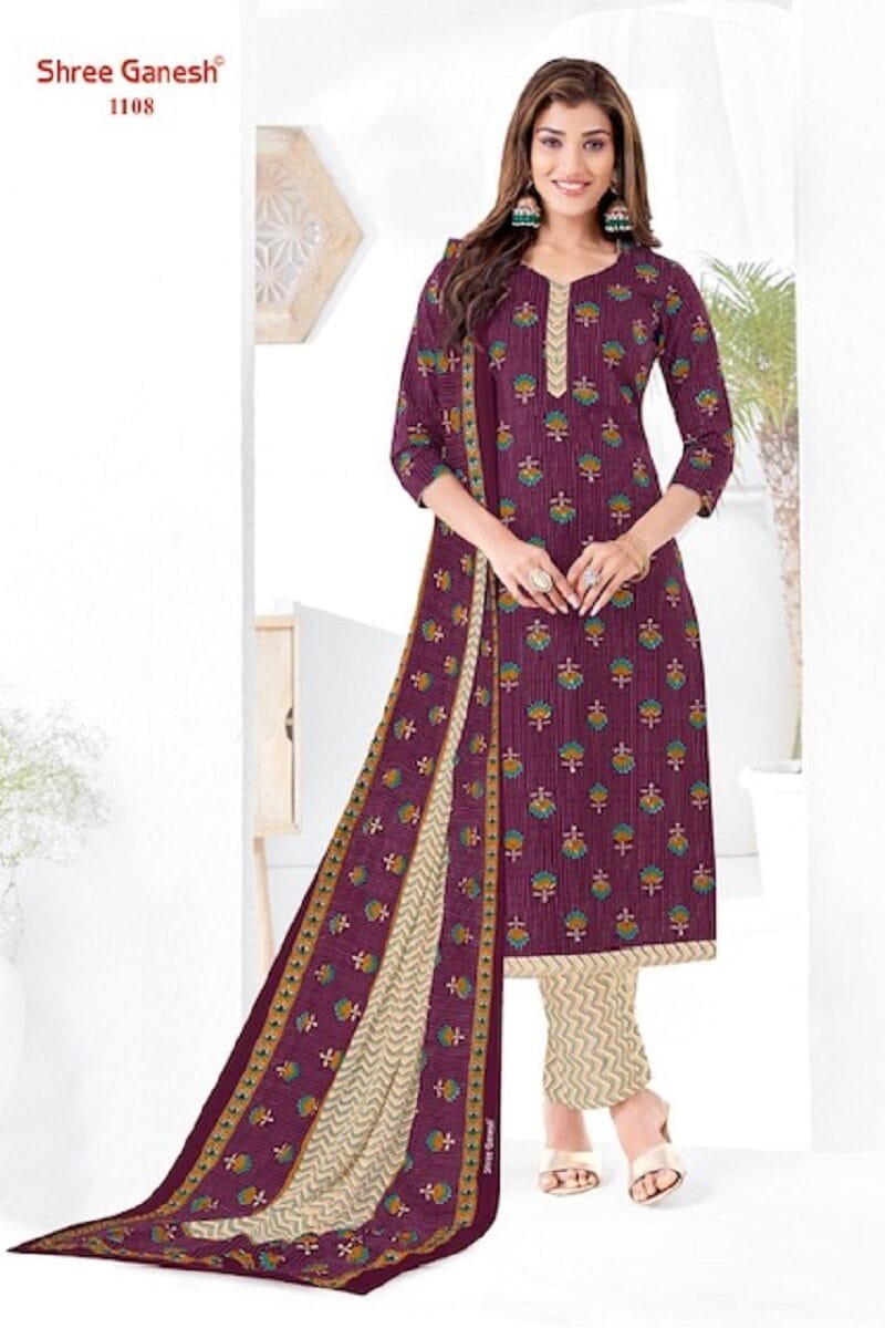 Shree Ganesh Vaani Vol1 Kurti Pant With Dupatta