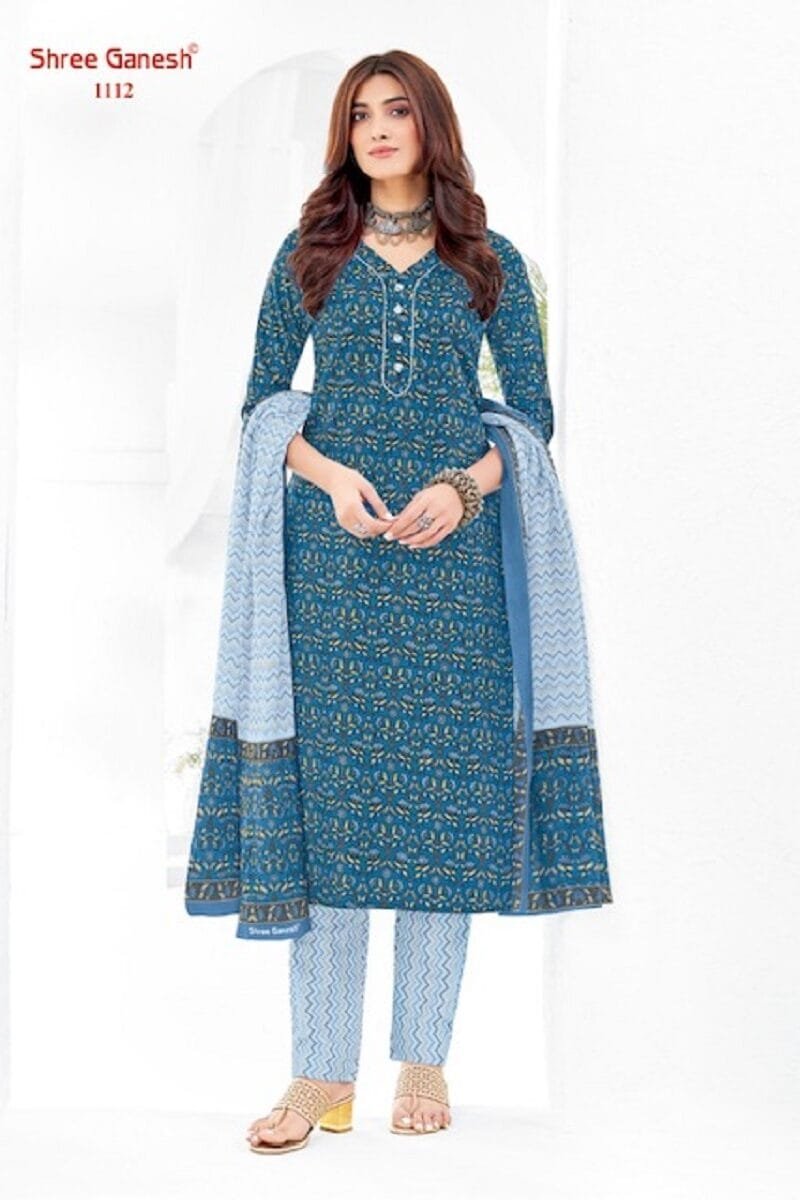 Shree Ganesh Vaani Vol1 Kurti Pant With Dupatta