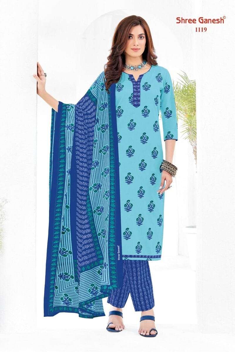 Shree Ganesh Vaani Vol1 Kurti Pant With Dupatta