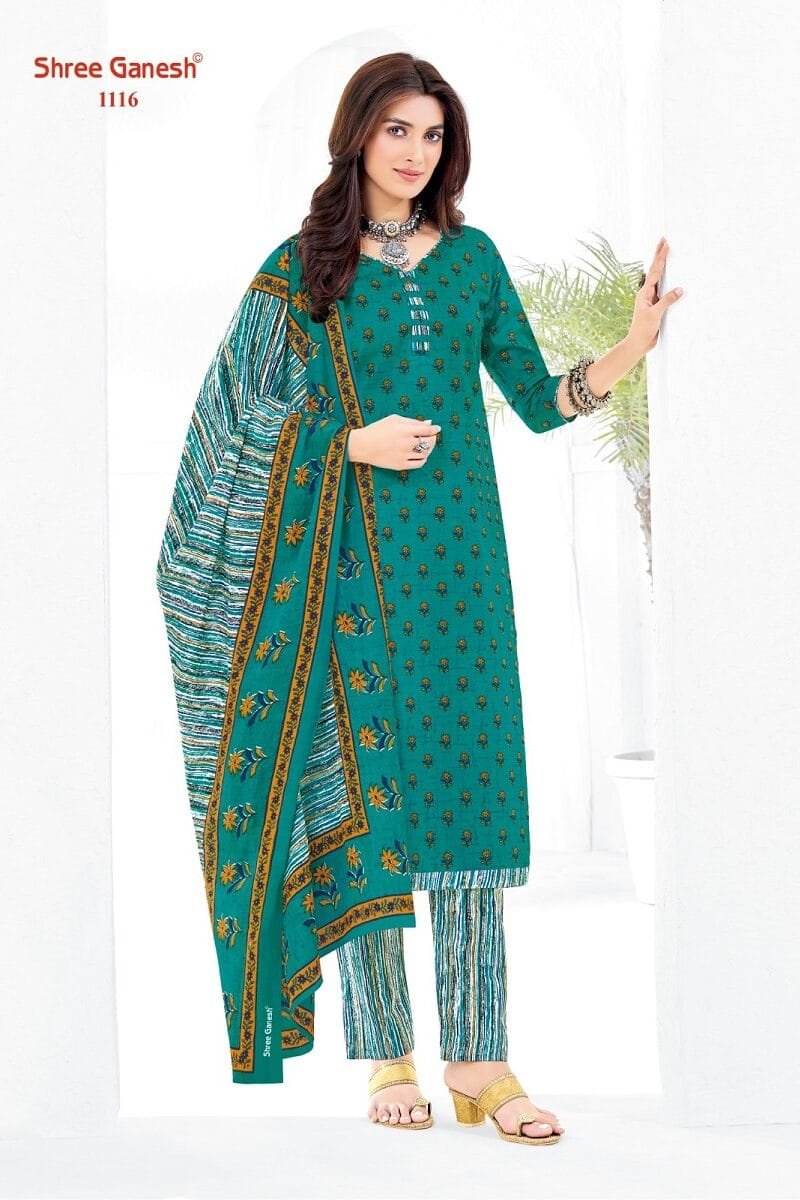 Shree Ganesh Vaani Vol1 Kurti Pant With Dupatta