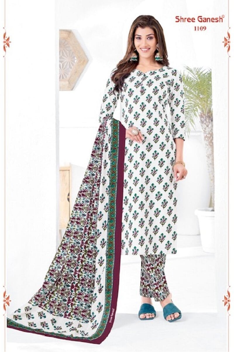 Shree Ganesh Vaani Vol1 Kurti Pant With Dupatta