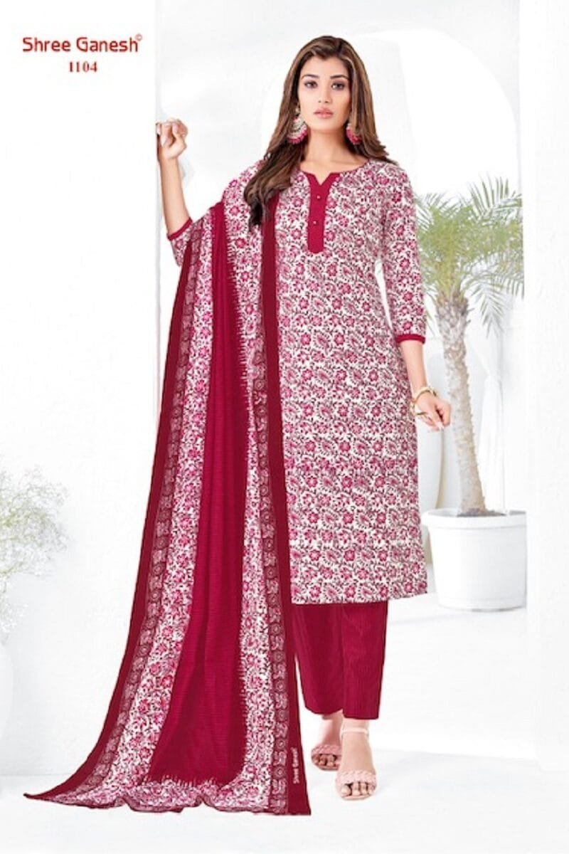 Shree Ganesh Vaani Vol1 Kurti Pant With Dupatta