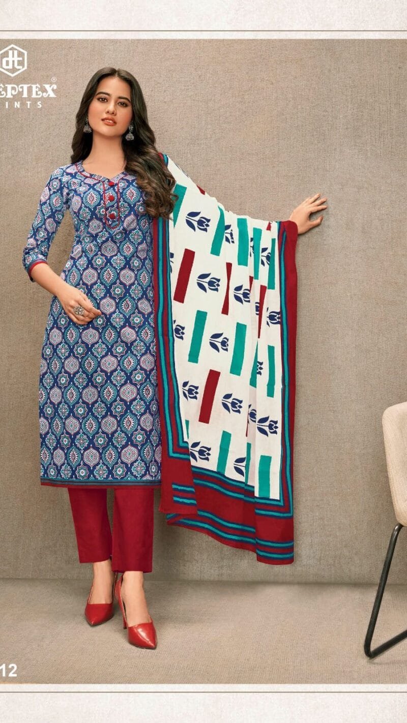 Deeptex Miss India Vol 81 Wholesale Cotton Dress Material
