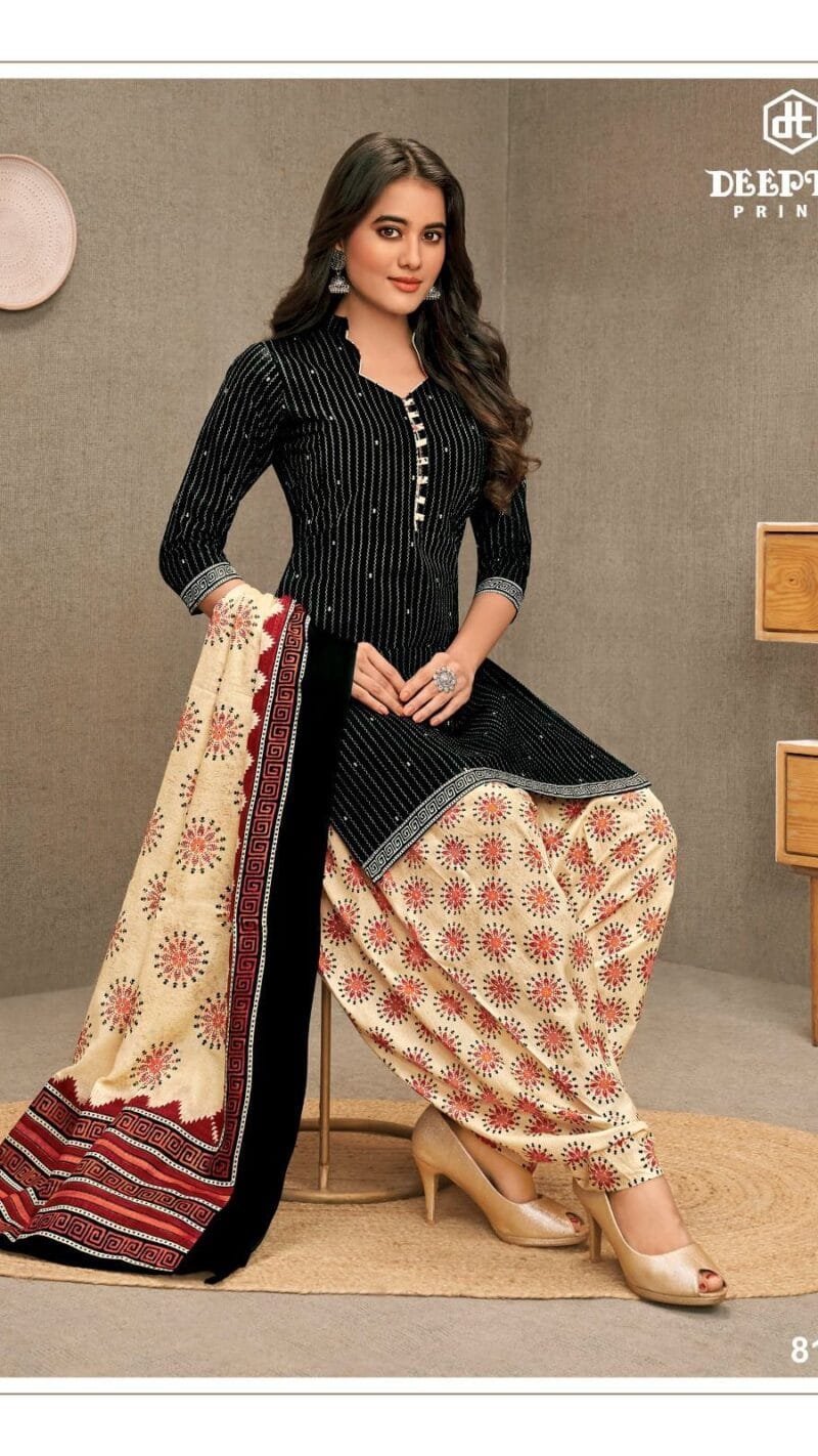 Deeptex Miss India Vol 81 Wholesale Cotton Dress Material