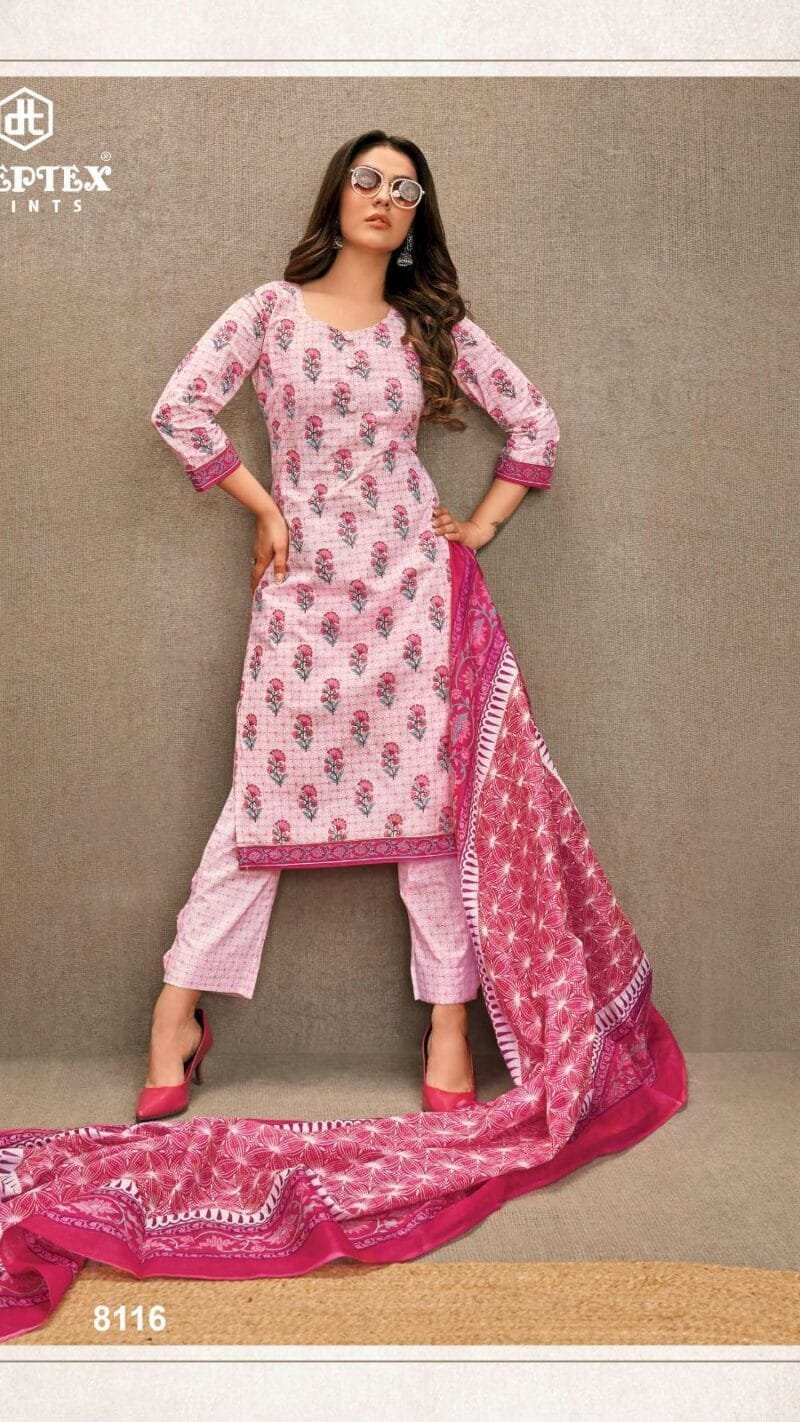 Deeptex Miss India Vol 81 Wholesale Cotton Dress Material