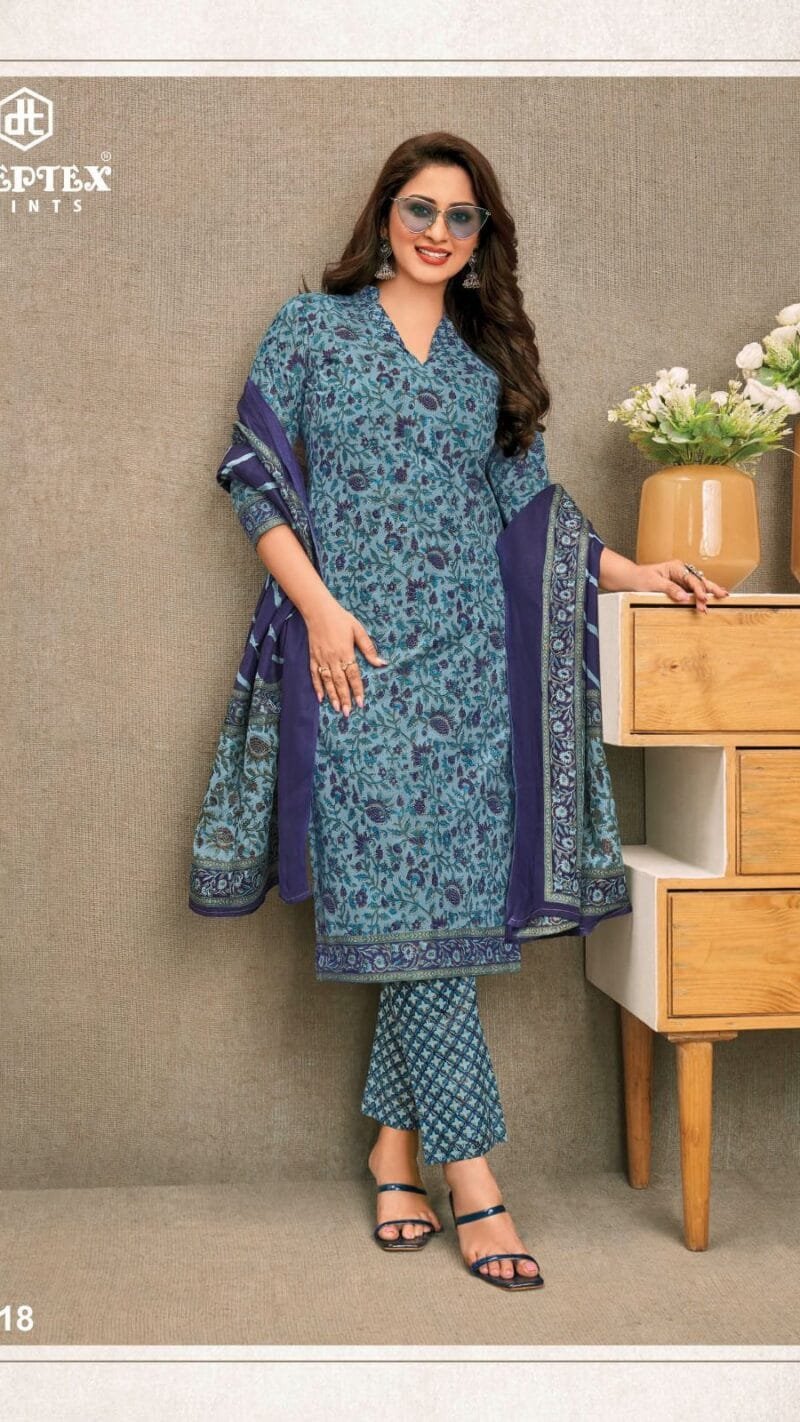 Deeptex Miss India Vol 81 Wholesale Cotton Dress Material