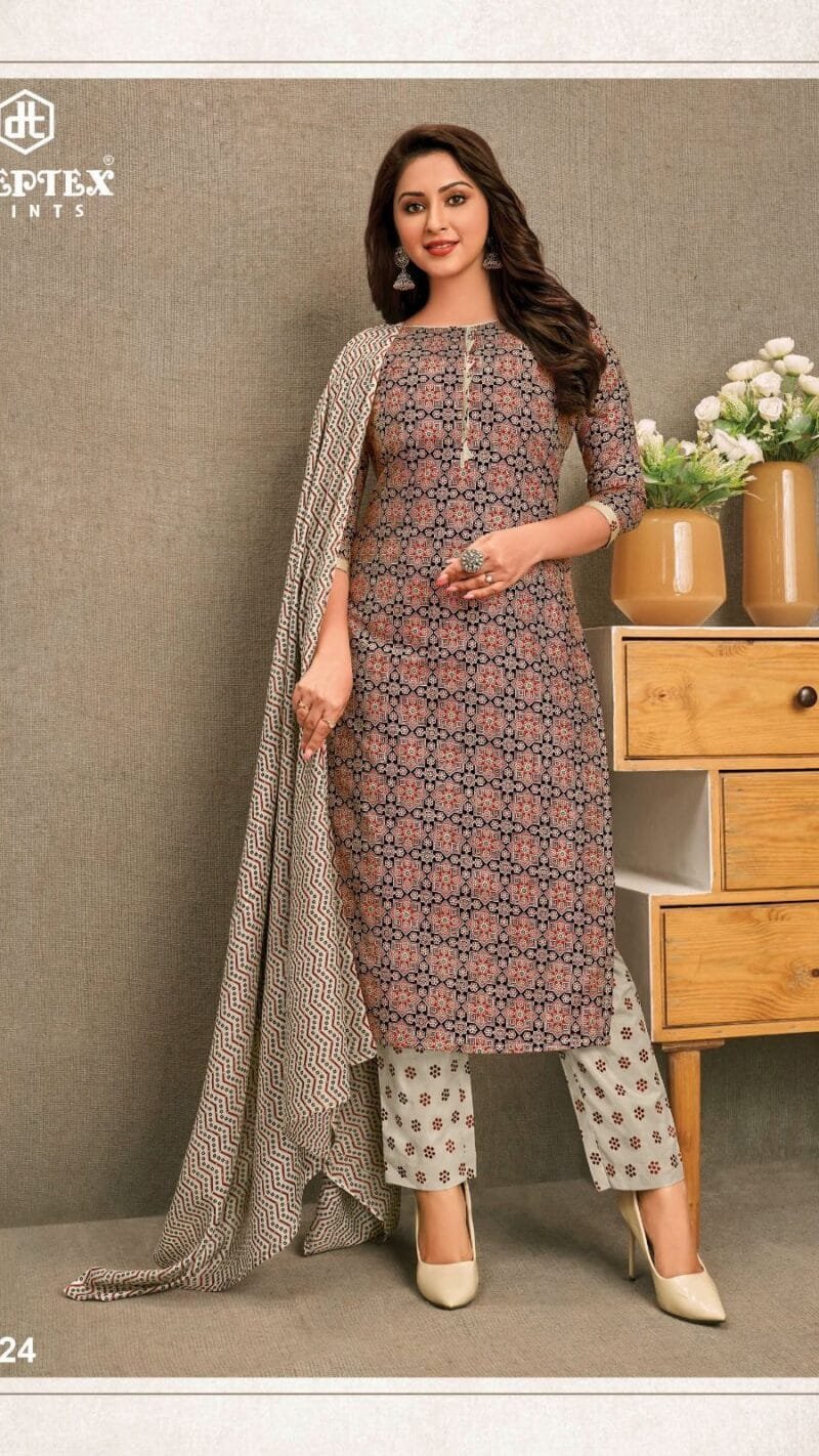 Deeptex Miss India Vol 81 Wholesale Cotton Dress Material