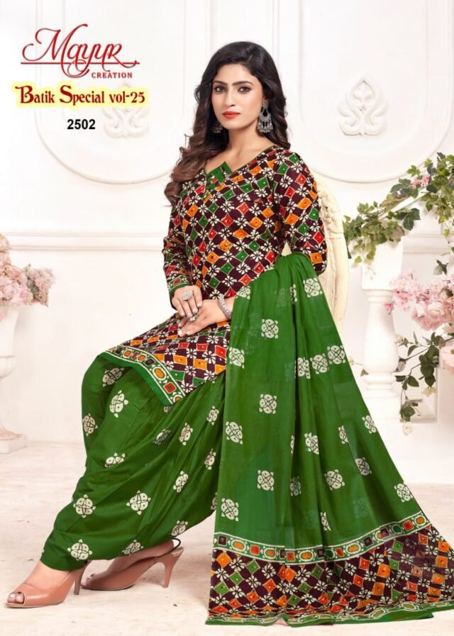 Mayur Batik Special Vol 25 Wholesale Cotton Dress Material