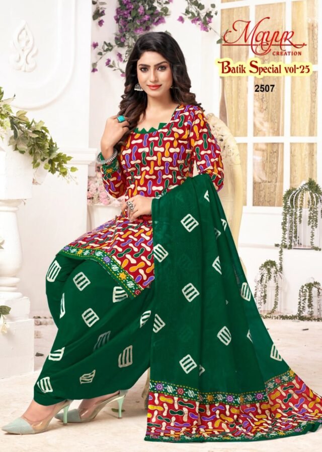 Mayur Batik Special Vol 25 Wholesale Cotton Dress Material