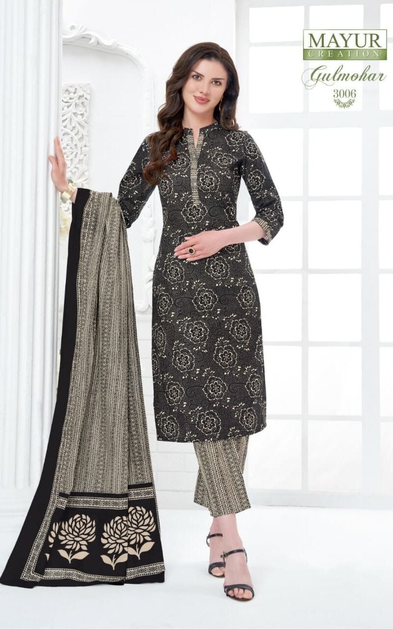 Mayur Gulmohar Vol 3 Wholesale Cotton Readymade Suits