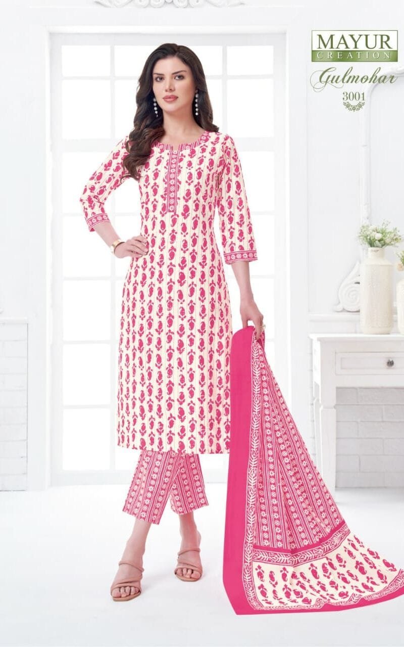 Mayur Gulmohar Vol 3 Wholesale Cotton Readymade Suits