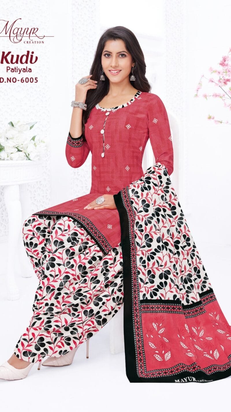 Mayur Kudi Patiyala Vol 6 Wholesale Cotton Dress Material