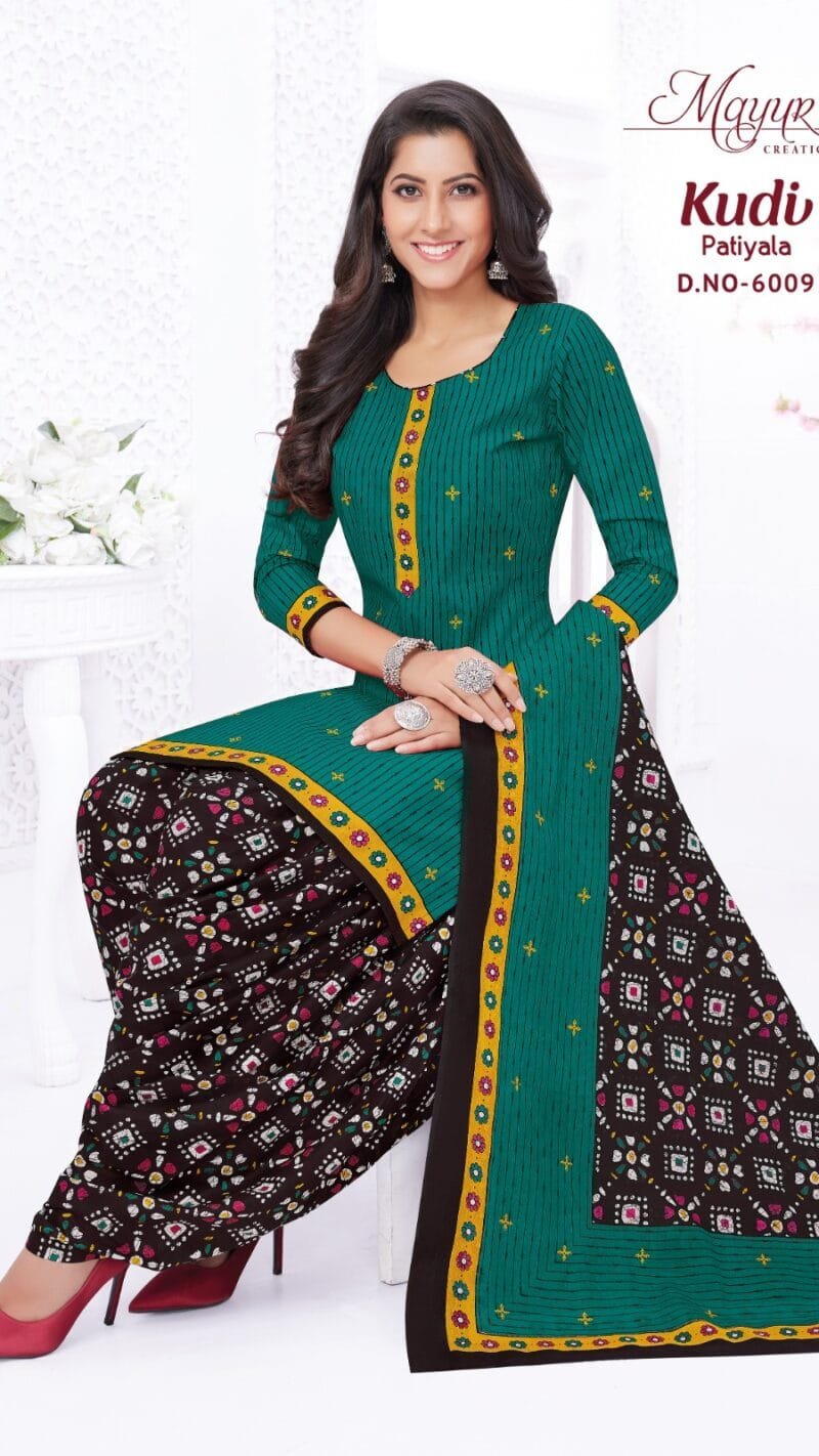 Mayur Kudi Patiyala Vol 6 Wholesale Cotton Dress Material