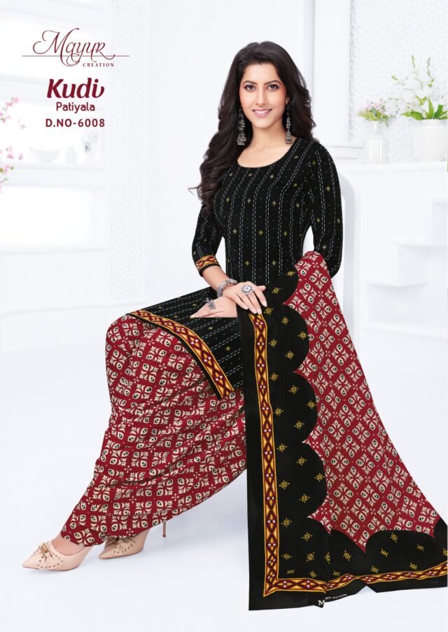 Mayur Kudi Patiyala Vol 6 Wholesale Cotton Dress Material