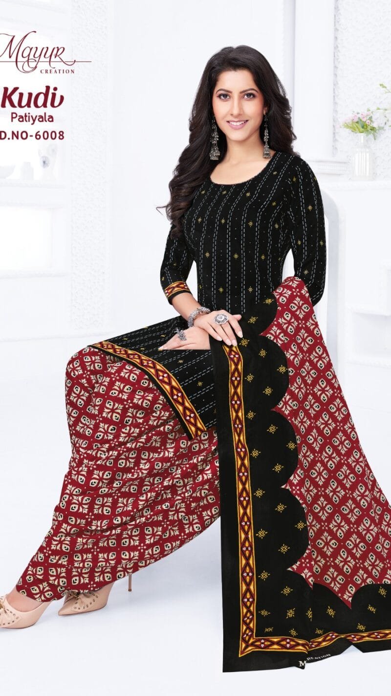 Mayur Kudi Patiyala Vol 6 Wholesale Cotton Dress Material