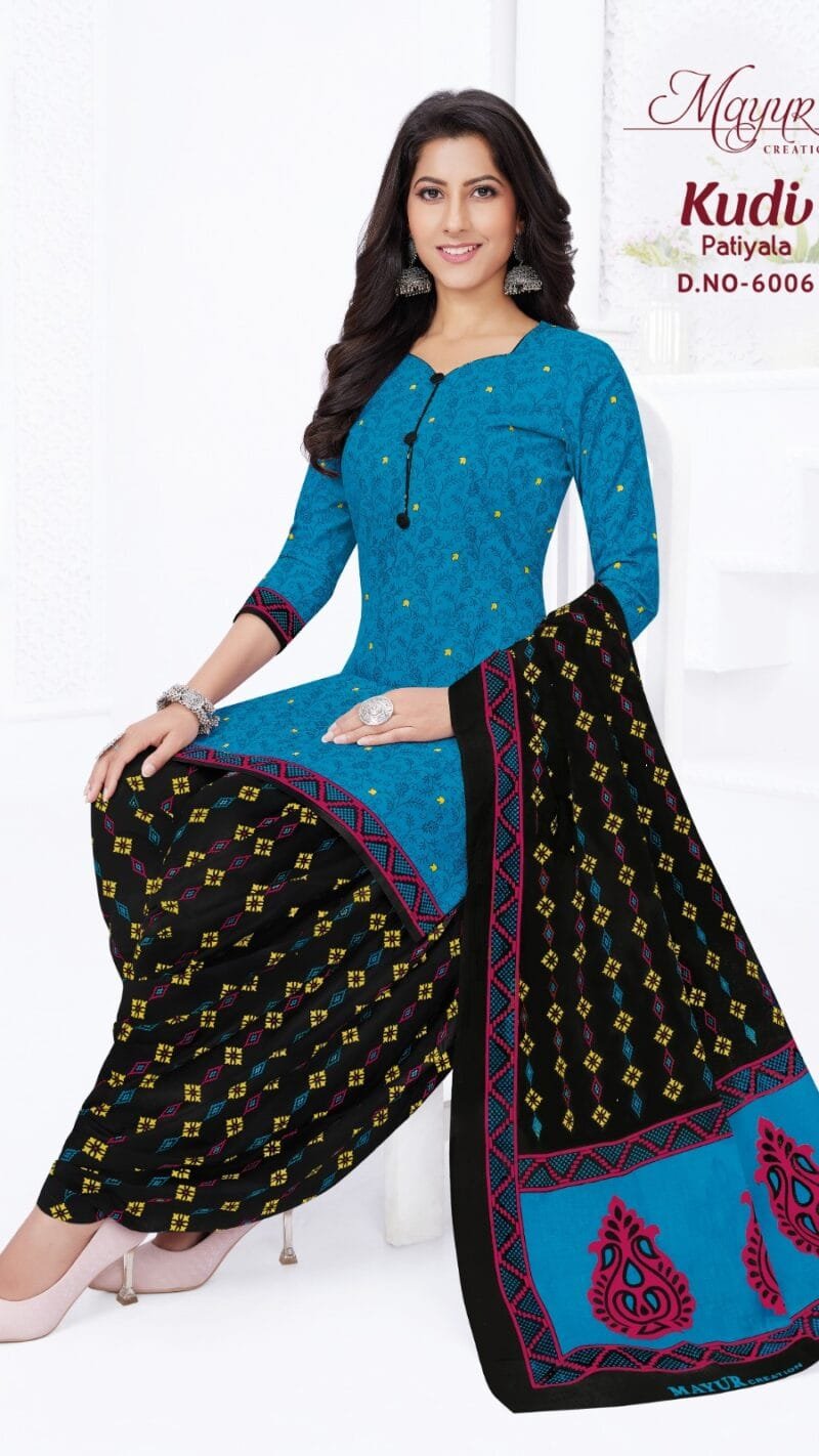 Mayur Kudi Patiyala Vol 6 Wholesale Cotton Dress Material