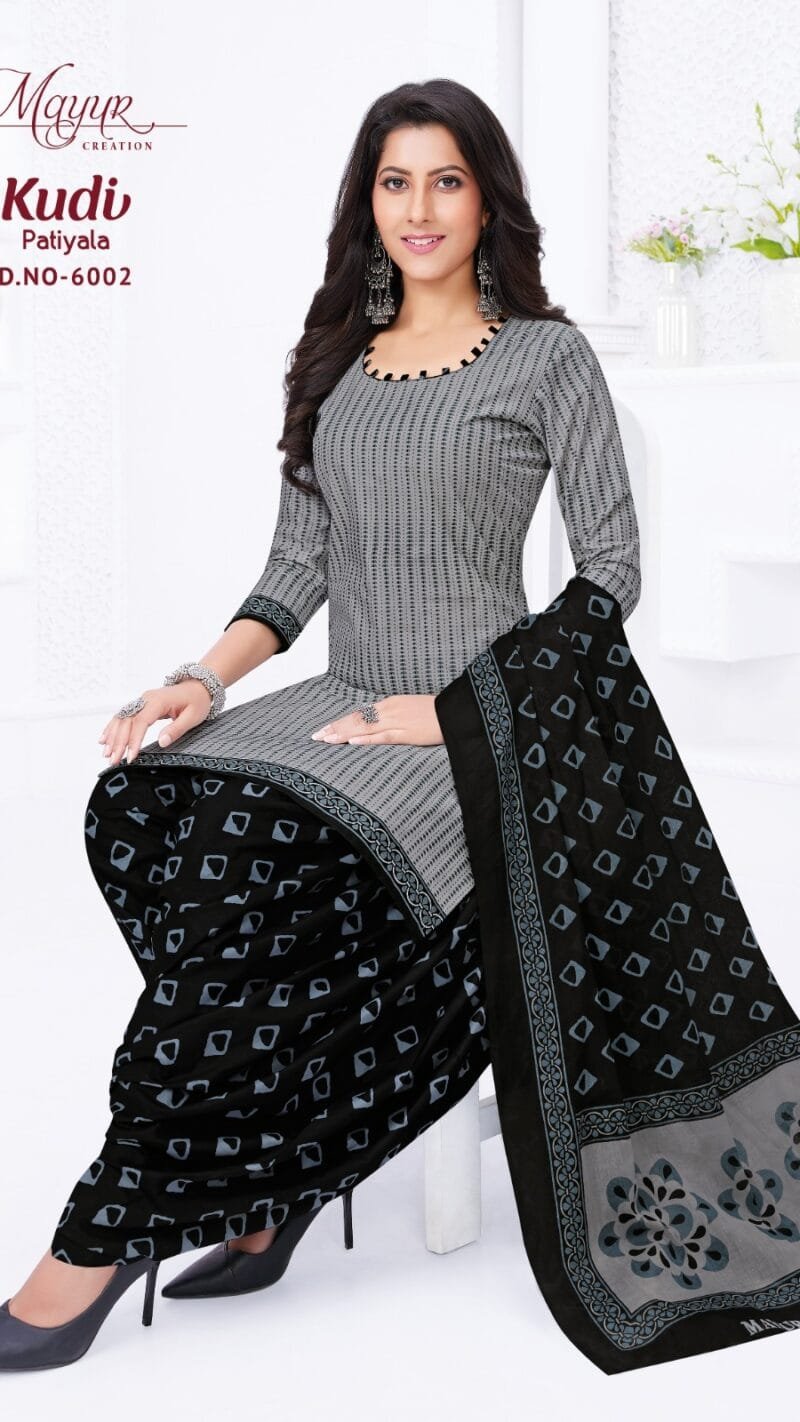 Mayur Kudi Patiyala Vol 6 Wholesale Cotton Dress Material
