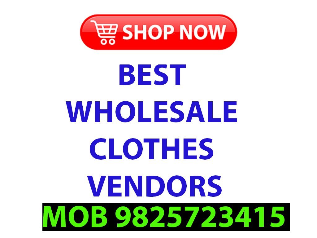 Best Wholesale Clothes Vendors