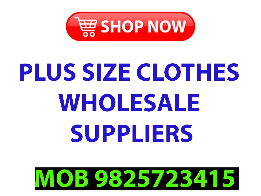 Plus Size Clothes Wholesale Suppliers
