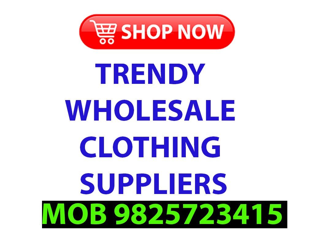 Trendy Wholesale Clothing Suppliers