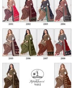 Ajrakh Special Vol 2 Miss World Wholesale Cotton Dress Material