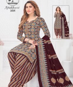 Ajrakh Special Vol 2 Miss World Wholesale Cotton Dress Material