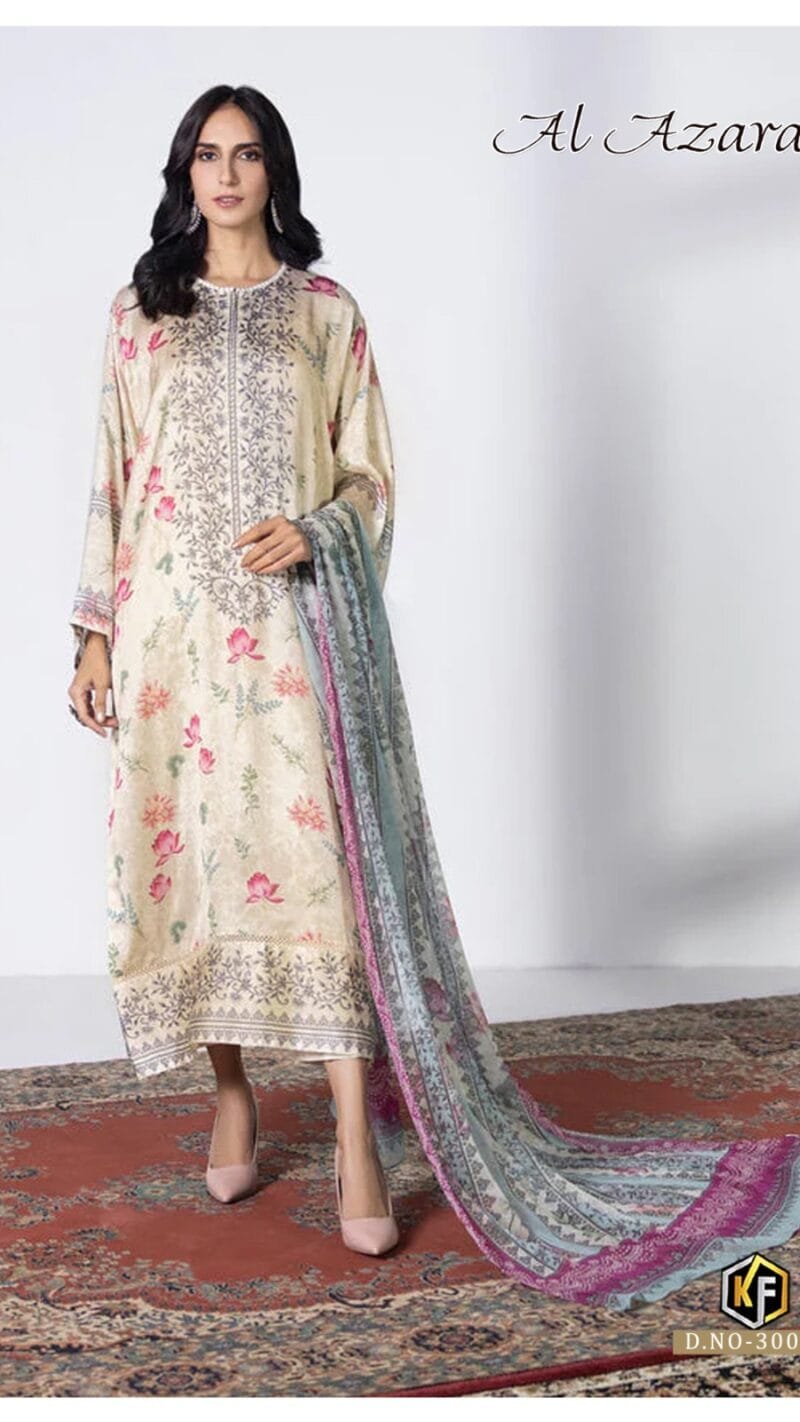 Al Azara Vol 3 Keval Fab Wholesale Cotton Dress Material
