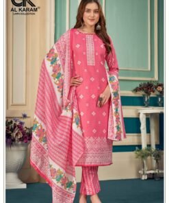 Al Karam Zulekha Wholesale Cotton Dress Material