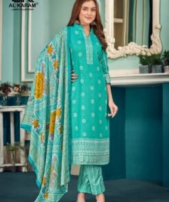 Al Karam Zulekha Wholesale Cotton Dress Material