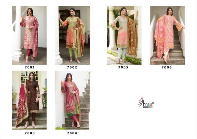 Bin Saeed Lawn Collection Vol 7 Mexican Clothes Wholesale USA