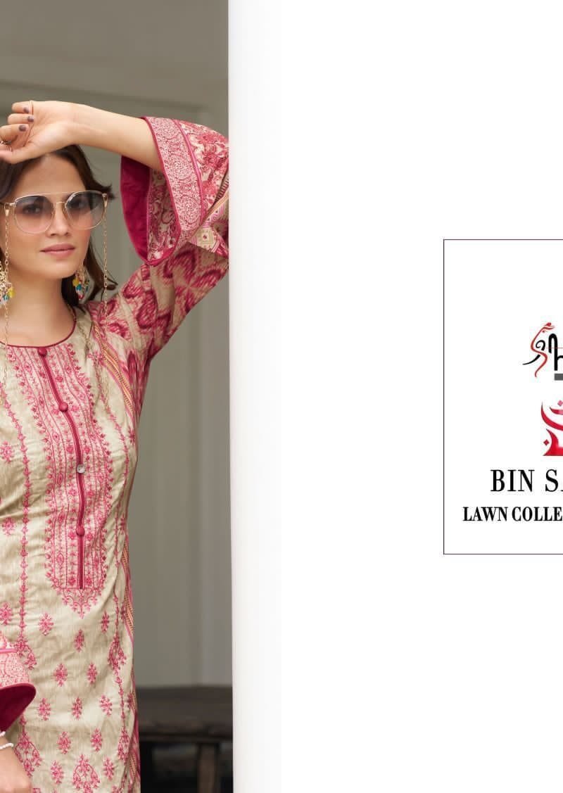 Bin Saeed Lawn Collection Vol 7 Mexican Clothes Wholesale USA