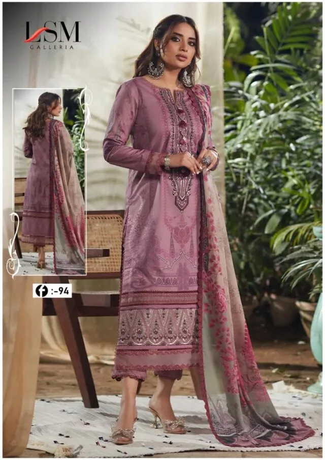 Firdous Queen Exclusive Heavy Lawn Vol 9Lsm Modest Clothes Wholesale USA