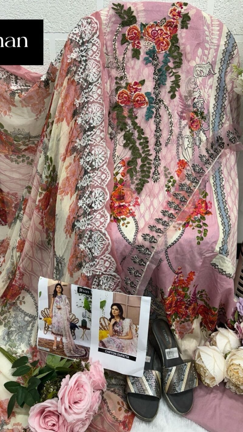 Jihan Needle Wonder Lawn Collection Clothes Wholesale Uk USA