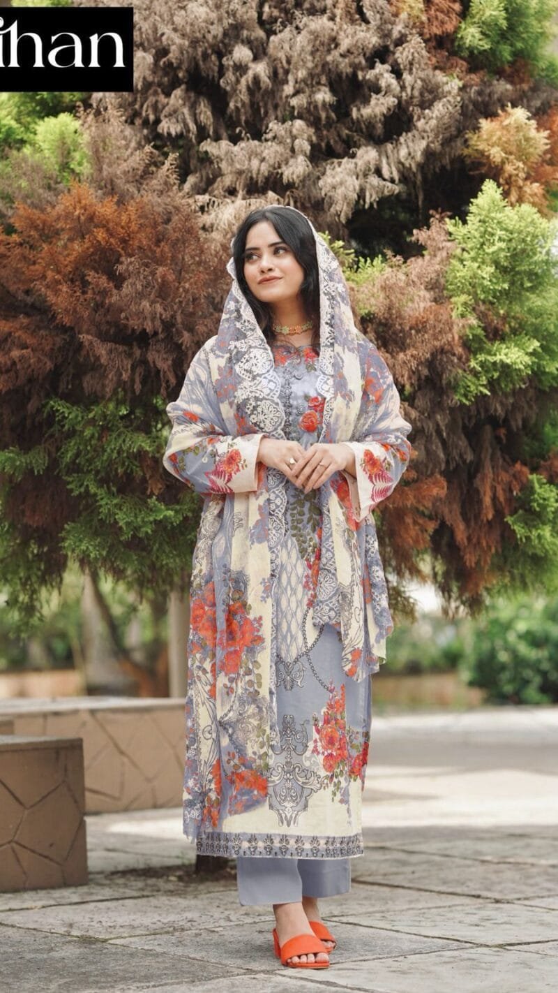 Jihan Needle Wonder Lawn Collection Clothes Wholesale Uk USA