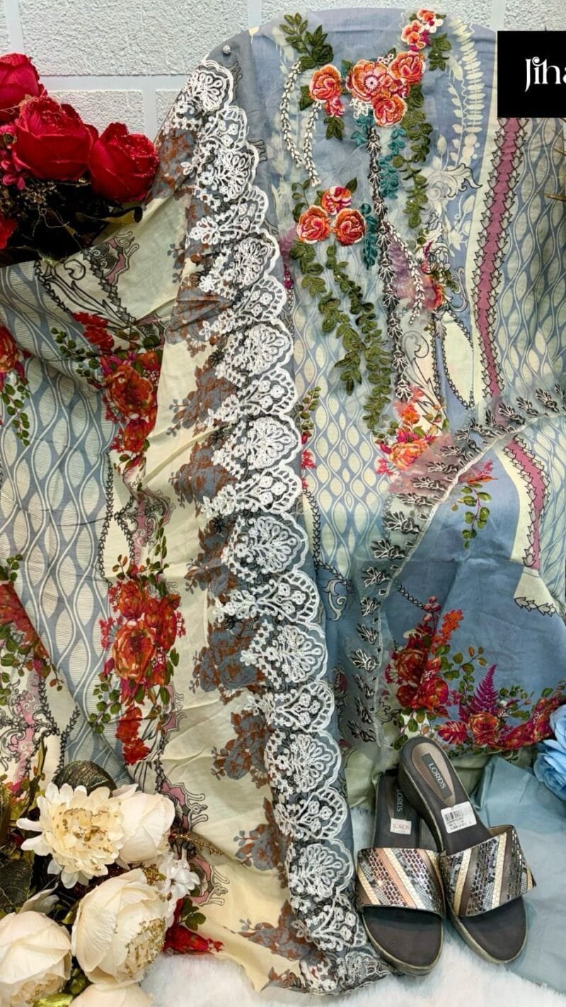 Jihan Needle Wonder Lawn Collection Clothes Wholesale Uk USA