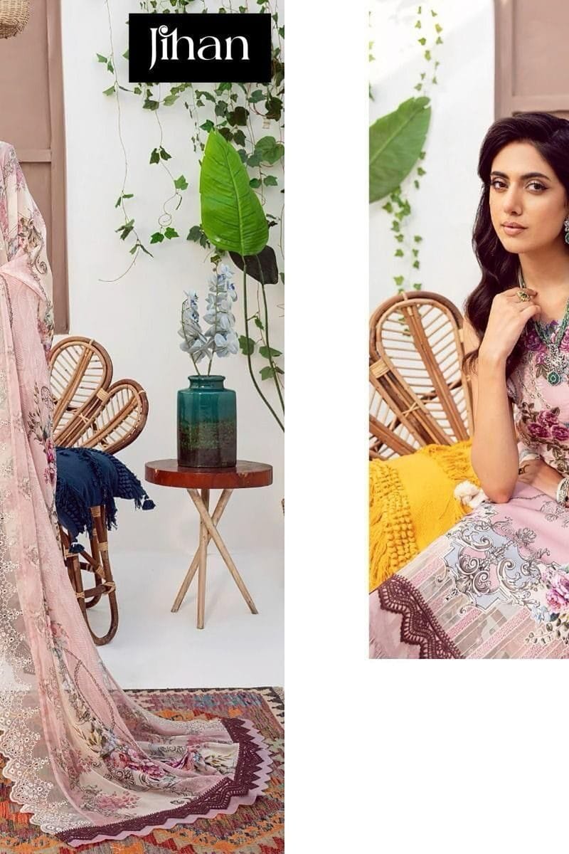 Jihan Needle Wonder Lawn Collection Clothes Wholesale Uk USA