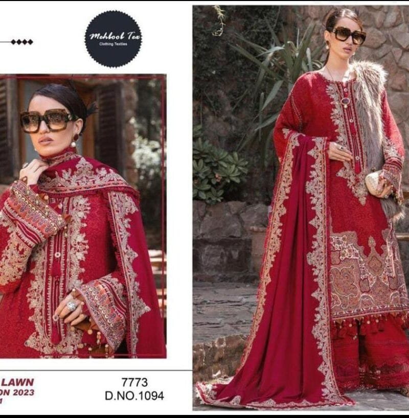 Mariab Mprint Spring Summer Mehboob Tex D No 1094 Dear Lover Wholesale Clothes USA