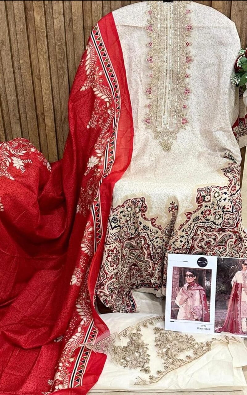 Mariab Mprint Spring Summer Mehboob Tex D No 1094 Dear Lover Wholesale Clothes USA